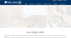 Desktop Screenshot of honest-horse.com